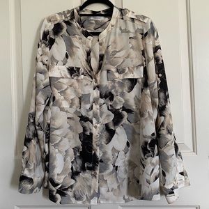 Calvin Klein Button Down Blouse